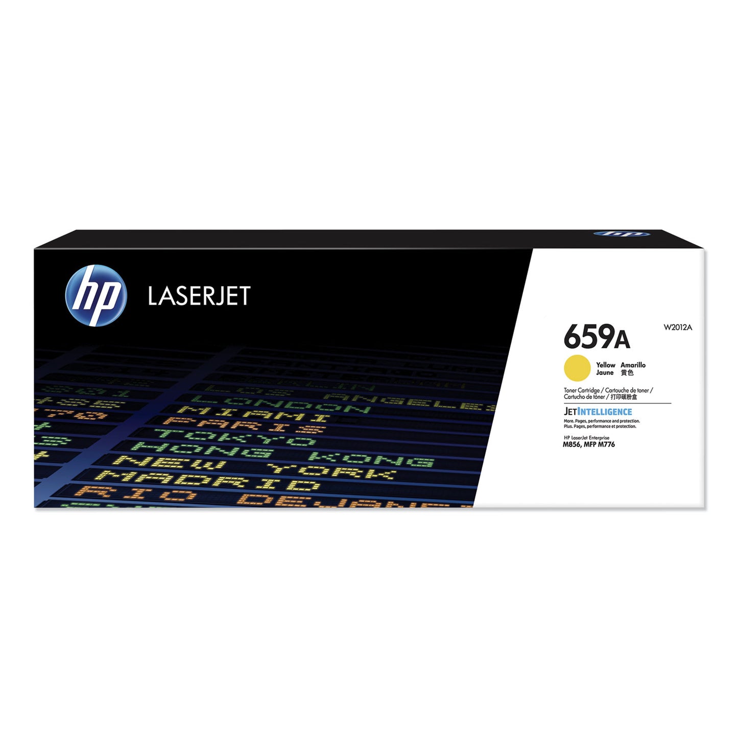 HP 659A, (W2012A) Yellow Original LaserJet Toner Cartridge