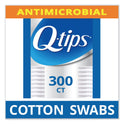Q-tips Cotton Swabs, Antibacterial, 300/Pack (17900PK)