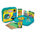 Crayola Create N' Carry Case, Combo Art Storage Case and Lap Desk, 75 Pieces (046814)