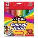 Cra-Z-Art Colored Pencils, 72 Assorted Lead and Barrel Colors, 72/Box (1040224)