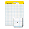 Post-it Vertical-Orientation Self-Stick Easel Pads, Quadrille Rule (1 sq/in), 25 x 30, White, 30 Sheets, 6/Pack (560VAD6PK)