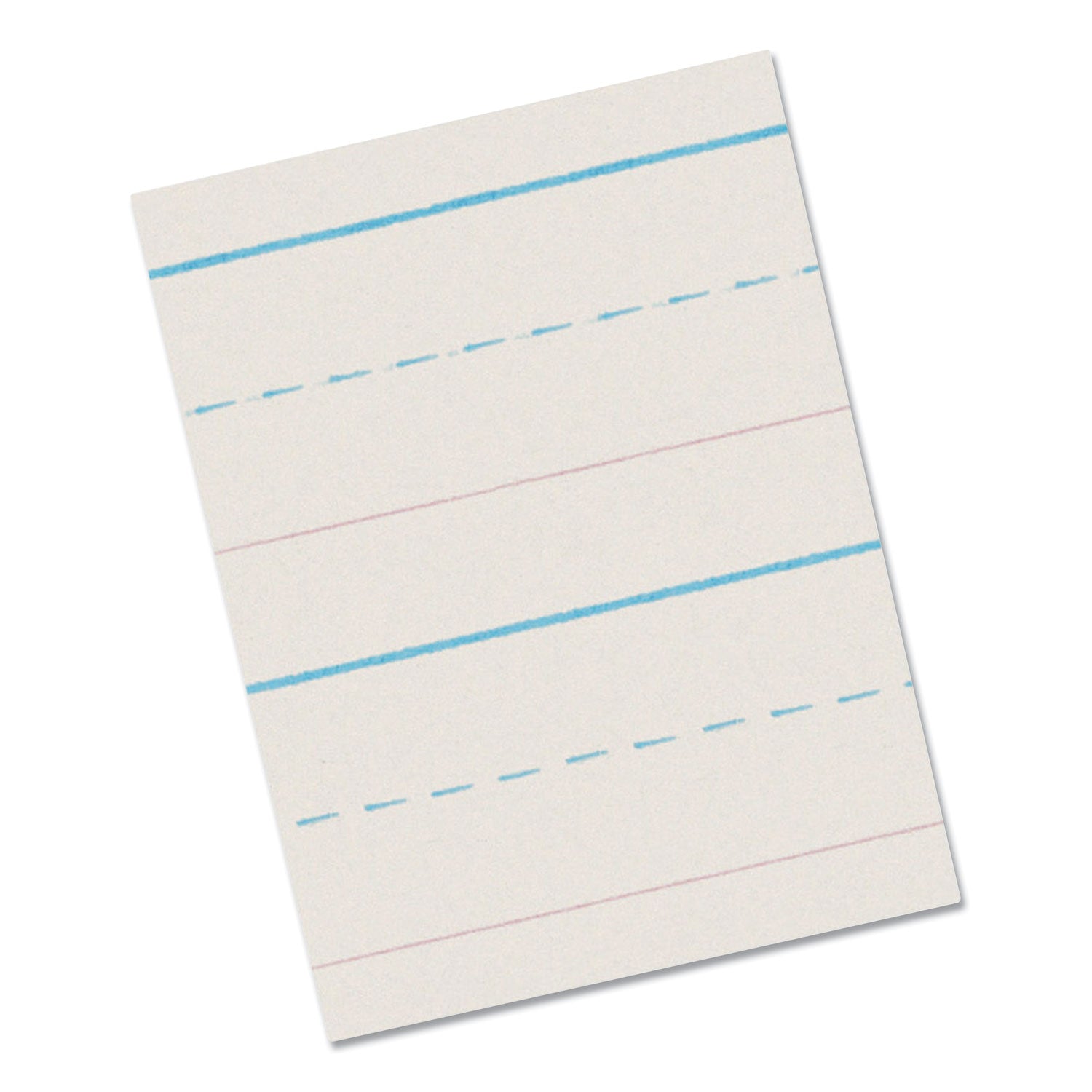 Pacon Multi-Program Handwriting Paper, 30 lb Bond Weight, 5/8" Long Rule, Two-Sided, 8.5 x 11, 500/Pack (2692)