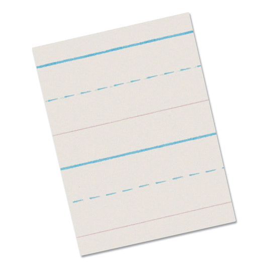 Pacon Multi-Program Handwriting Paper, 30 lb Bond Weight, 5/8" Long Rule, Two-Sided, 8.5 x 11, 500/Pack (2692)