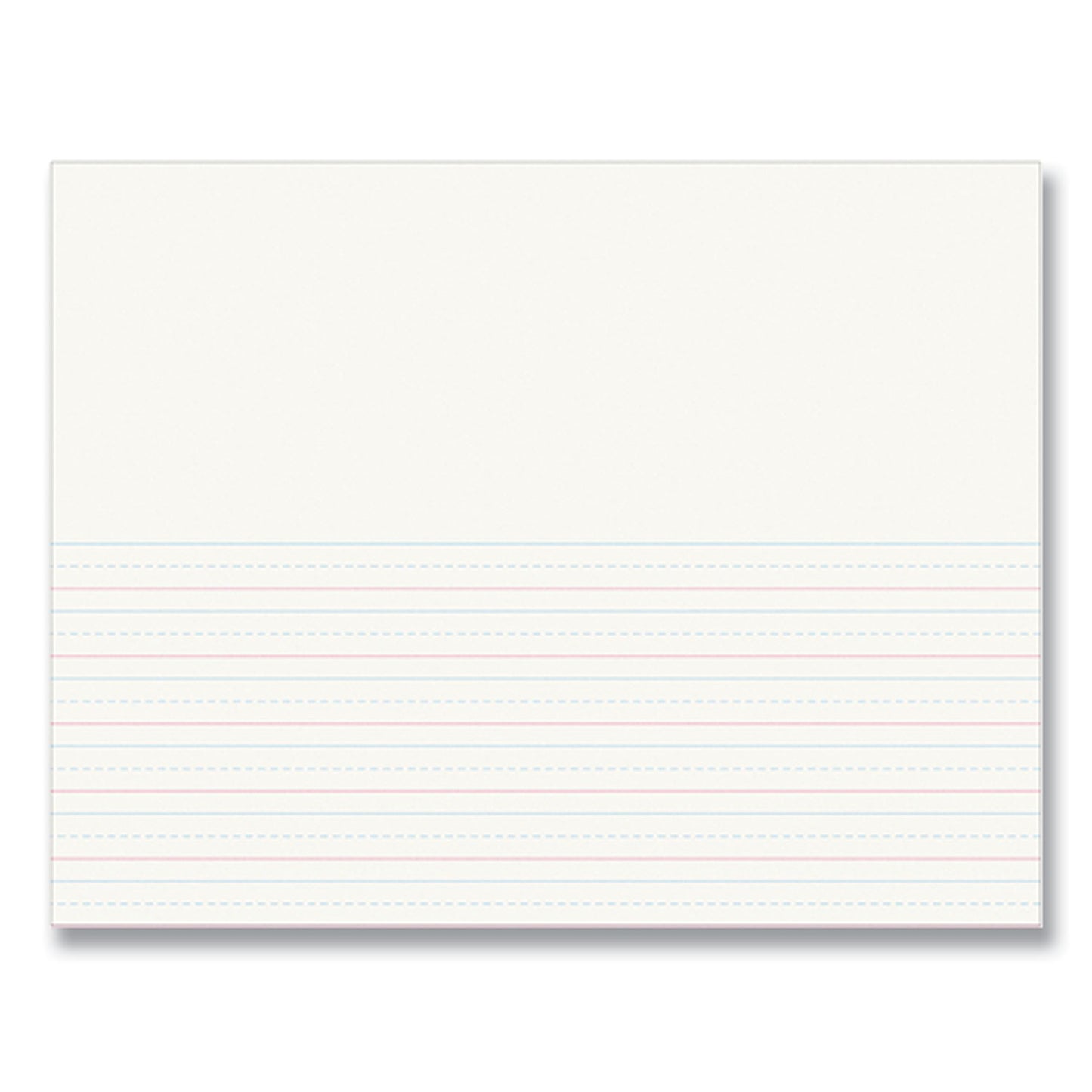 Pacon Multi-Program Picture Story Paper, 30 lb Bond Weight, 1/2" Long Rule, One-Sided, 8.5 x 11, 500/Pack (2693)