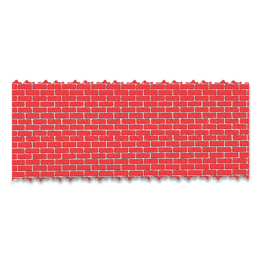 Pacon Corobuff Corrugated Paper Roll, 48" x 25 ft, Holiday Brick (0012511)
