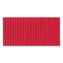 Pacon Corobuff Corrugated Paper Roll, 48" x 25 ft, Flame Red (0011031)