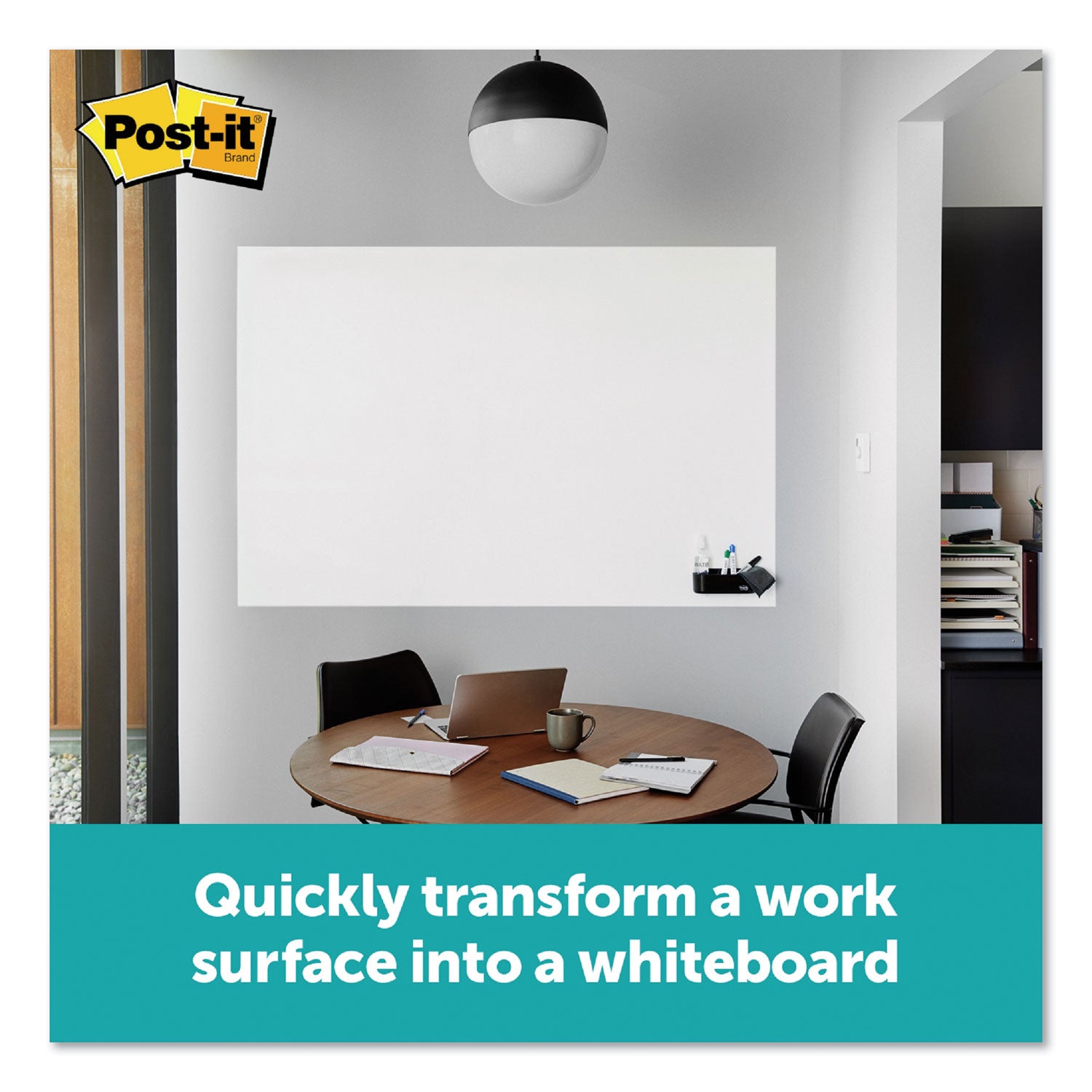 Post-it Flex Write Surface, 72 x 48, White Surface (FWS6X4)