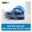 ScotchBlue Original Multi-Surface Painter's Tape, 3" Core, 2" x 60 yds, Blue (209048NC)