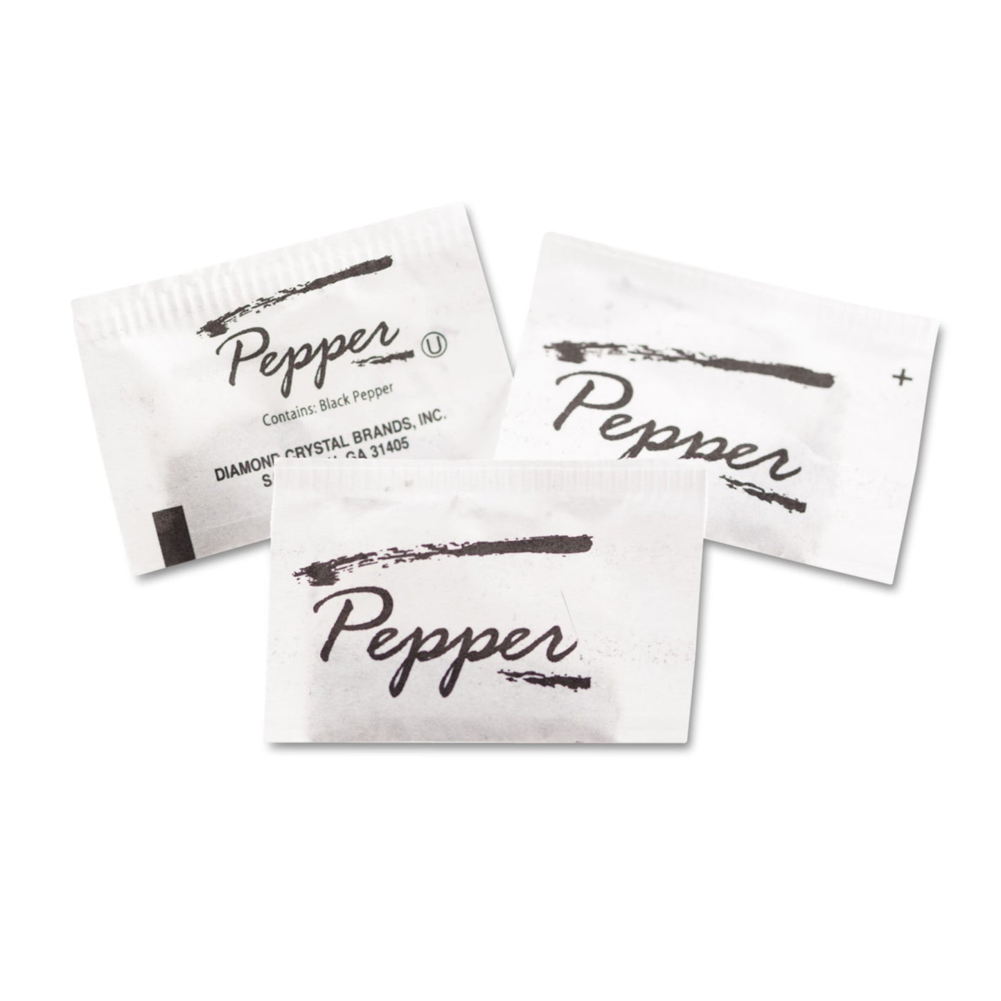 Diamond Crystal Pepper Packets, 0.1 grams, 3,000/Carton (14462)