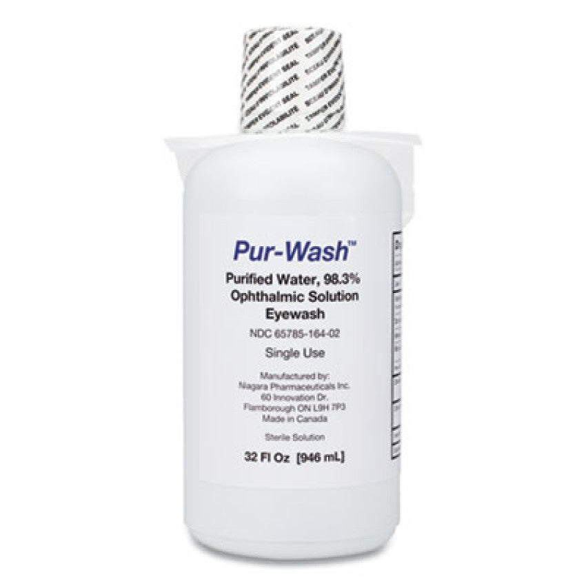 First Aid Only Pur-Wash Eye Wash, 32 oz Bottle (340232)