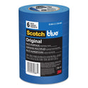 ScotchBlue Original Multi-Surface Painter's Tape, 3" Core, 0.94" x 60 yds, Blue, 6/Pack (209024EVP)