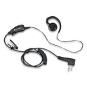 Motorola Swivel Monaural Over The Ear Earpiece with In-Line Microphone and Push-To-Talk, Black (HKLN4604)