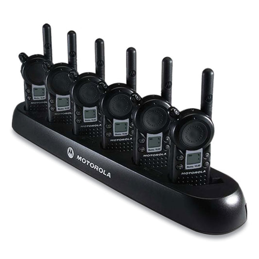 Motorola Multi-Unit Charging Station for CLS-Series Two-Way Radios, Black (56531)