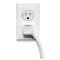 NXT Technologies Surge Protector, 4 AC Outlets/2 USB Ports, 3 ft Cord, 600 J, White (24324333)