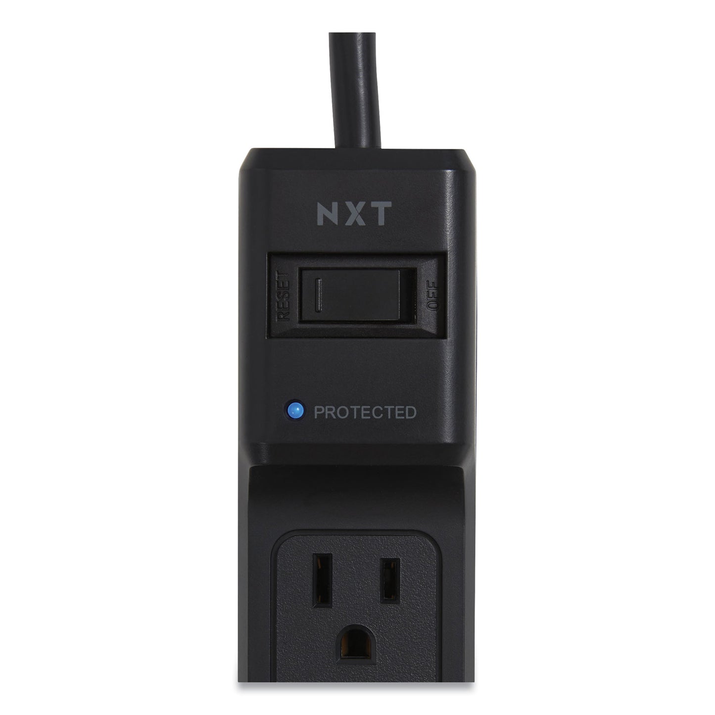 NXT Technologies Surge Protector, 6 AC Outlets, 4 ft Cord, 600 J, Black (24373161)