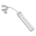 NXT Technologies Surge Protector, 6 AC Outlets, 8 ft Cord, 900 J, White (24373162)