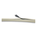UT Wire Flexi Cable Wrap, 0.5" to 1" x 12 ft, White (UTWFCW12WH)