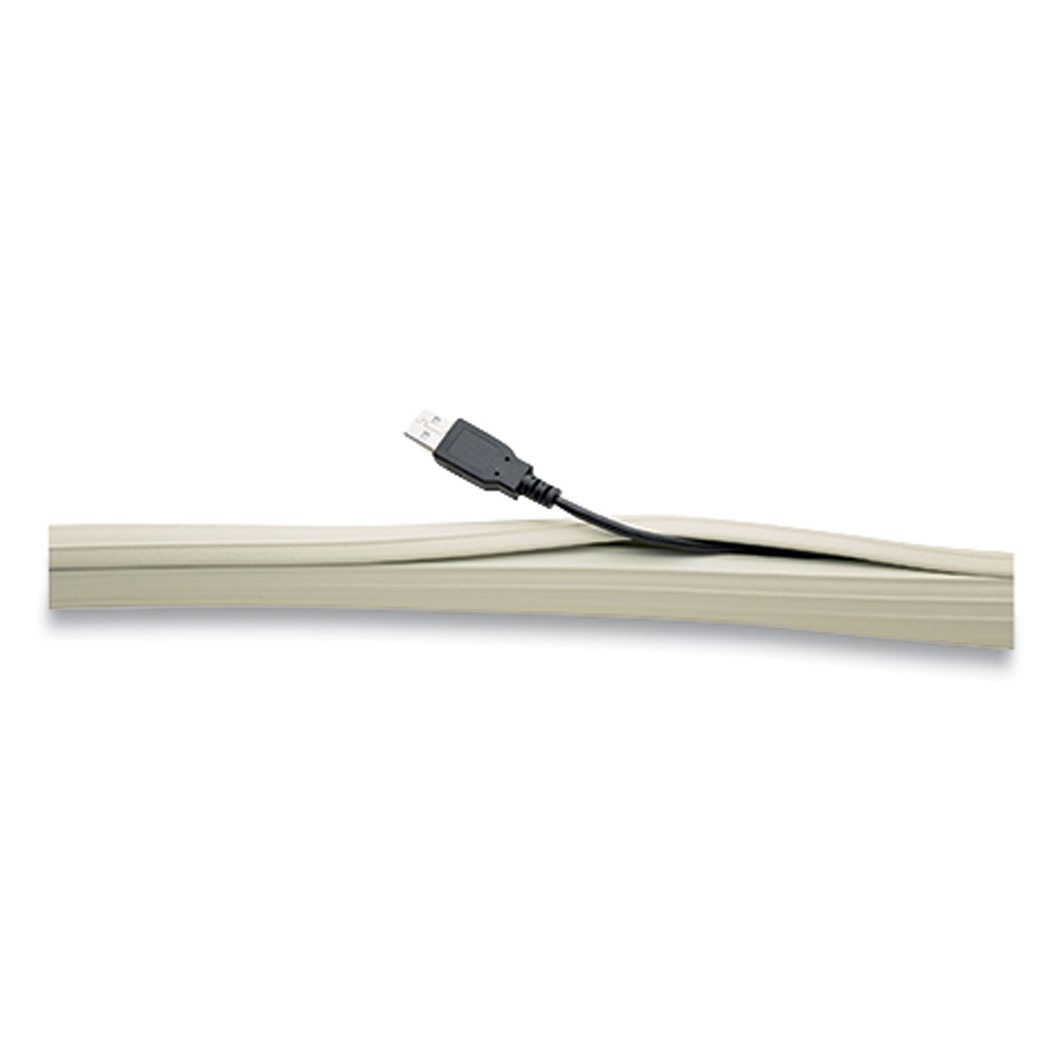 UT Wire Flexi Cable Wrap, 0.5" to 1" x 12 ft, White (UTWFCW12WH)