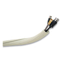 UT Wire Flexi Cable Wrap, 0.5" to 1" x 12 ft, White (UTWFCW12WH)