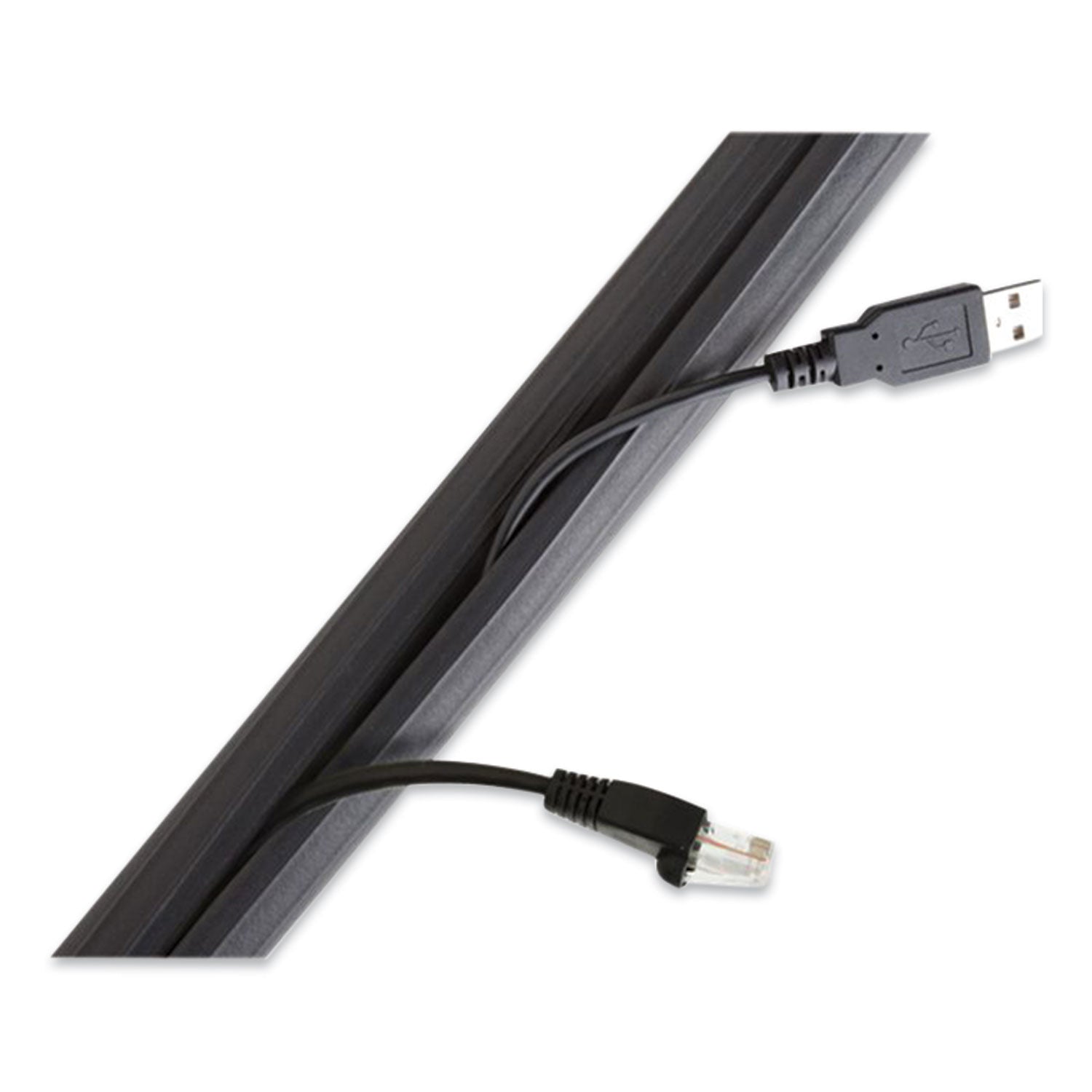 UT Wire Flexi Cable Wrap, 0.5" to 1" x 12 ft, Black (UTWFCW12BK)