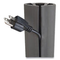 UT Wire Cord Protector and Concealer, 2.6" x 5 ft, Gray (UTWCP501GY)