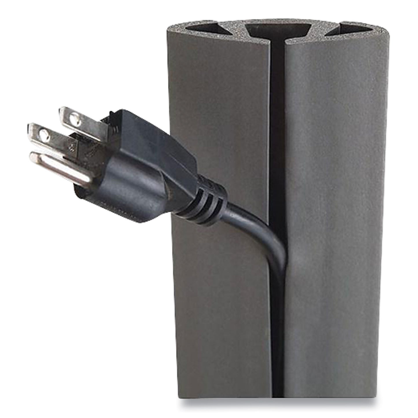 UT Wire Cord Protector and Concealer, 2.6" x 5 ft, Gray (UTWCP501GY)