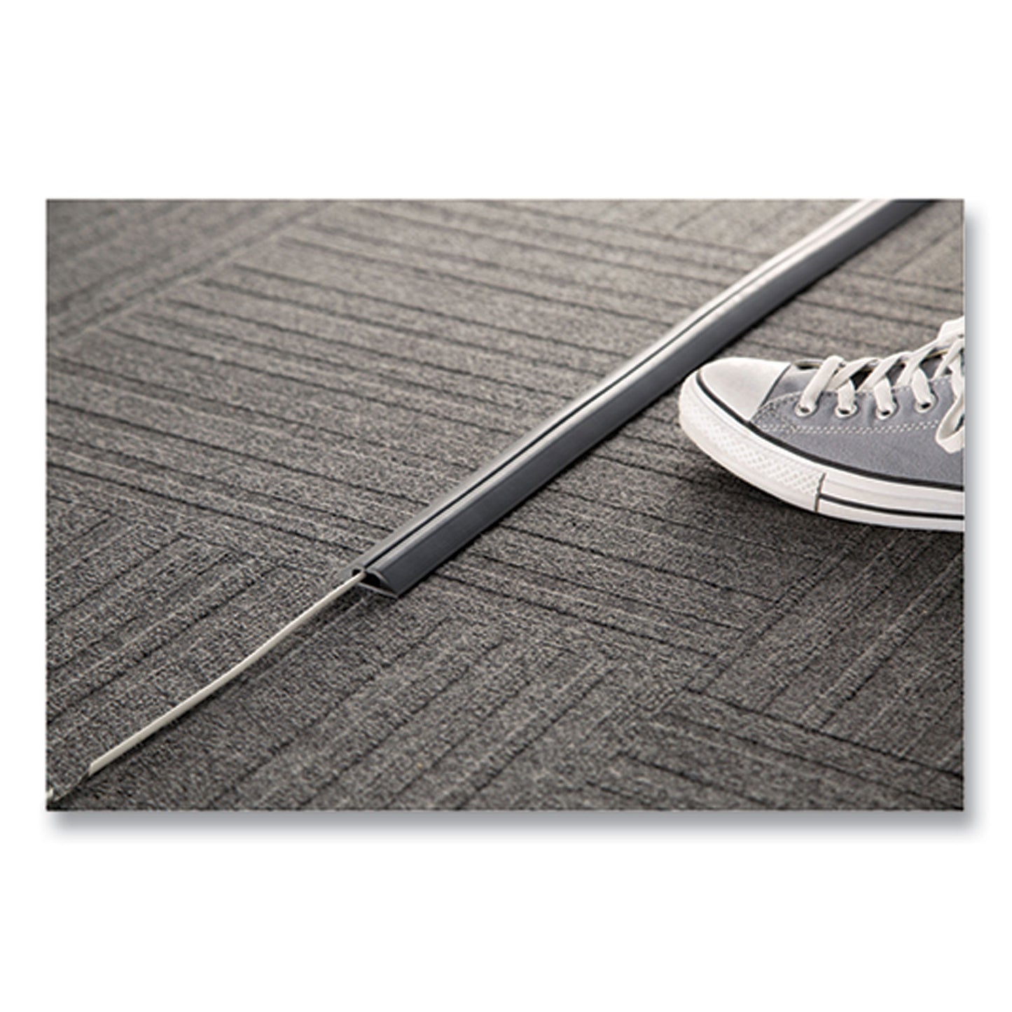 UT Wire Compact Cord Protector and Concealer, 1.6" x 5 ft, Gray (UTWCPM5GY)