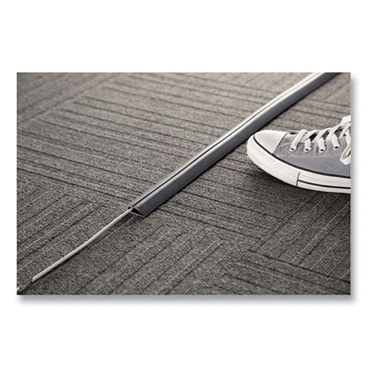 UT Wire Compact Cord Protector and Concealer, 1.6" x 5 ft, Gray (UTWCPM5GY)
