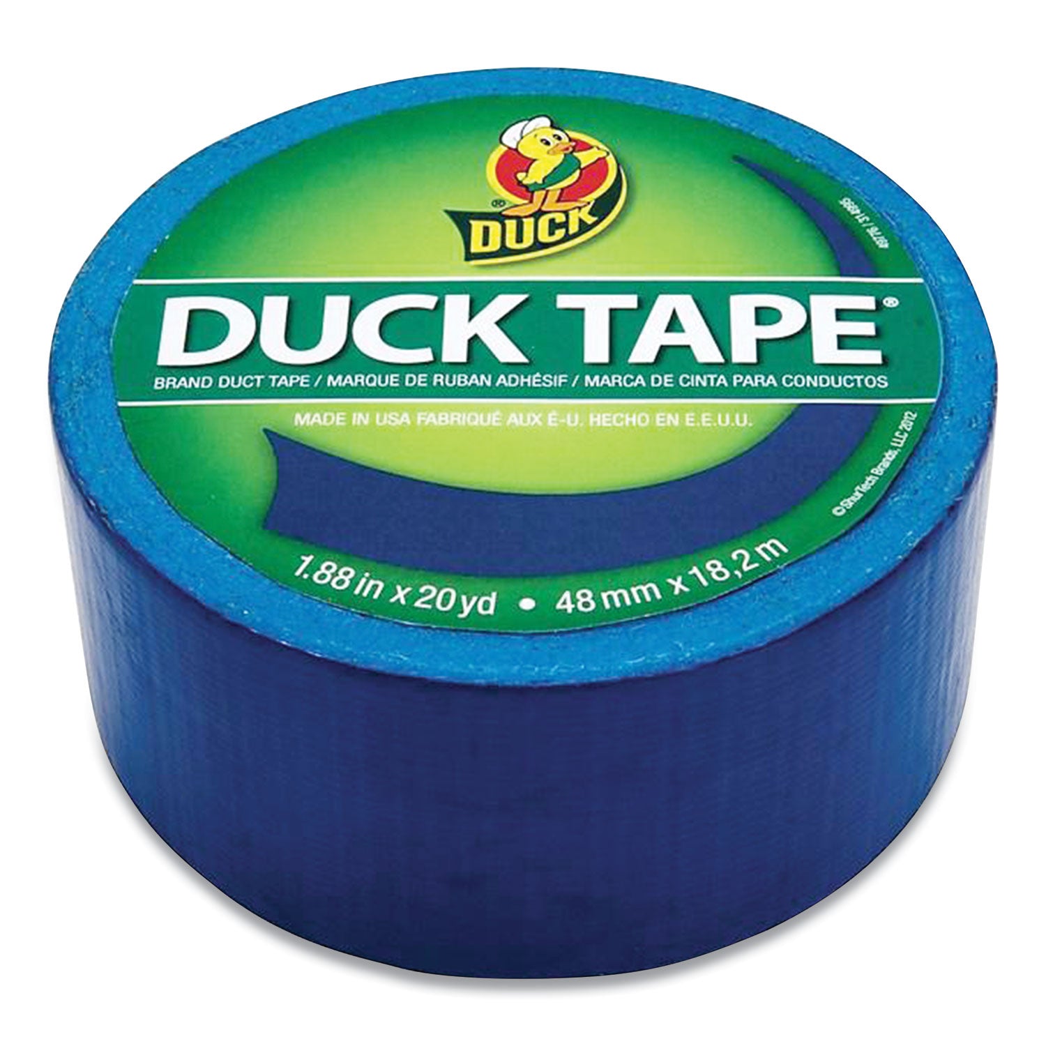 Duck Heavy-Duty Duct Tape, 1.88" x 20 yds, Blue (1304959)