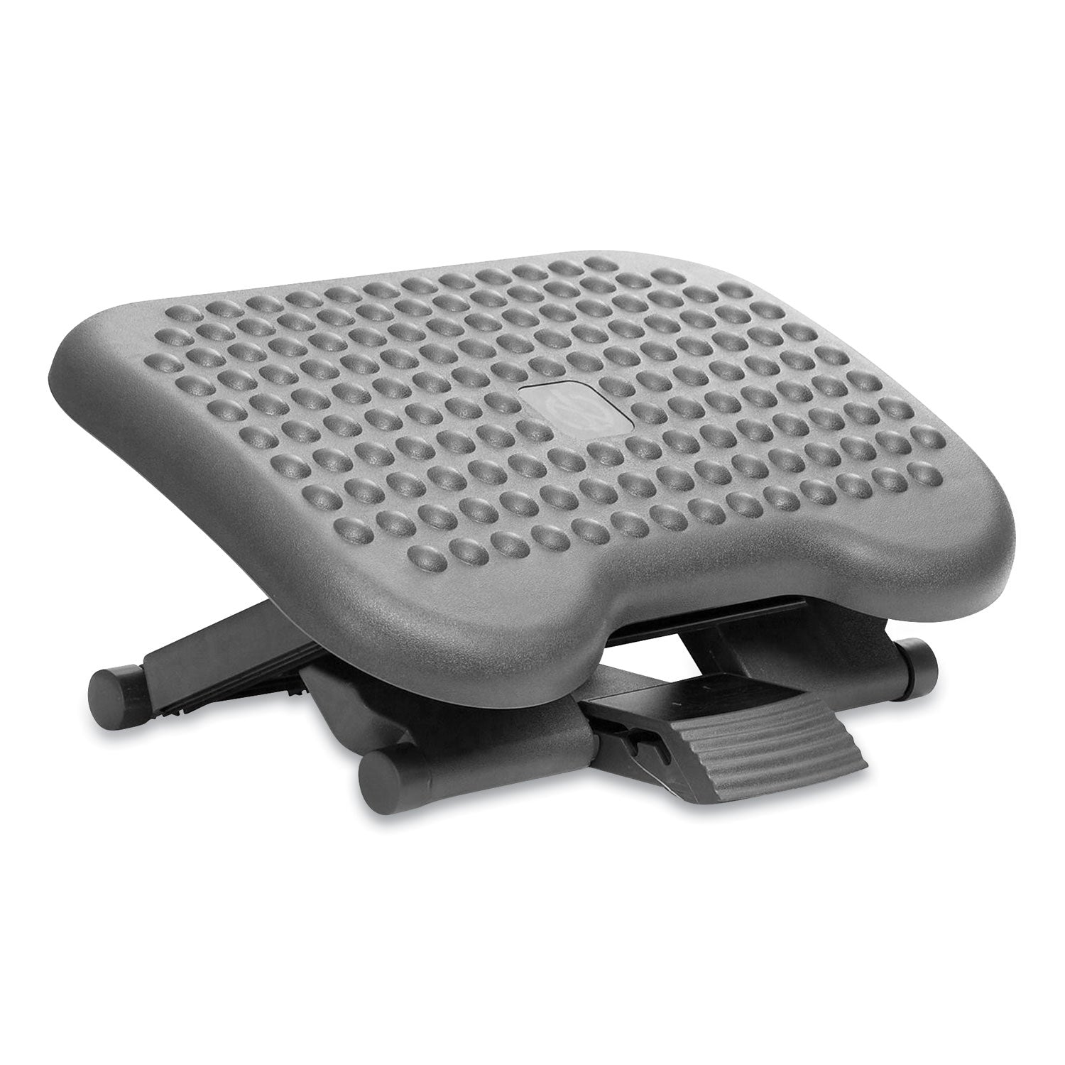 Mind Reader Comfy Footrest, 18w x 13.4d x 4.3h, Black (FTRESTBLK)