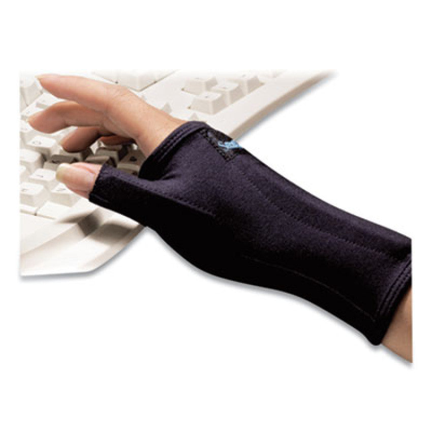 IMAK SmartGlove with Thumb Support, Medium, Fits Left Hand/Right Hand, Black (A20162)