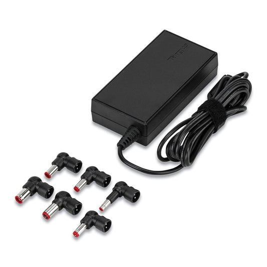 Targus Semi-Slim Laptop Charger for Various Devices, 90 W, Black (APA90US)