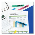 Avery HI-LITER Desk-Style Highlighters, Assorted Ink Colors, Chisel Tip, Assorted Barrel Colors, 4/Set (17752)