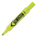 Avery HI-LITER Desk-Style Highlighters, Fluorescent Yellow Ink, Chisel Tip, Yellow/Black Barrel, Dozen (24000)
