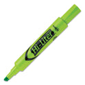 Avery HI-LITER Desk-Style Highlighters, Fluorescent Green Ink, Chisel Tip, Green/Black Barrel, Dozen (24020)