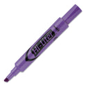 Avery HI-LITER Desk-Style Highlighters, Fluorescent Purple Ink, Chisel Tip, Purple/Black Barrel, Dozen (24060)