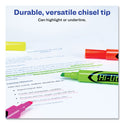 Avery HI-LITER Desk-Style Highlighters, Assorted Ink Colors, Chisel Tip, Assorted Barrel Colors, 4/Set (24063)