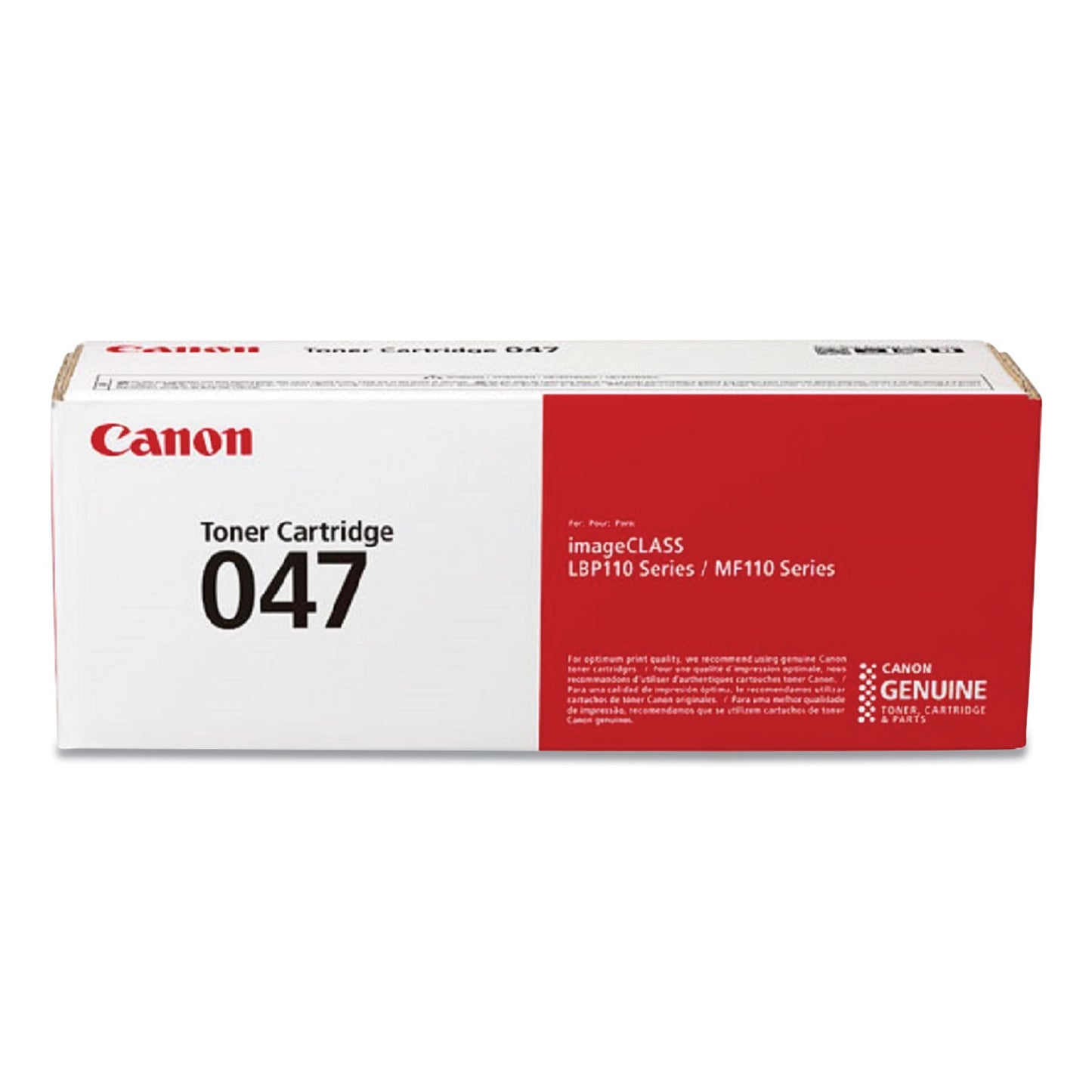 Canon 2164C001 (047) Toner, 1,600 Page-Yield, Black