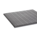 Crown Mats Ribbed Vinyl Anti-Fatigue Mat, 24 x 36, Gray (FL2436GY)