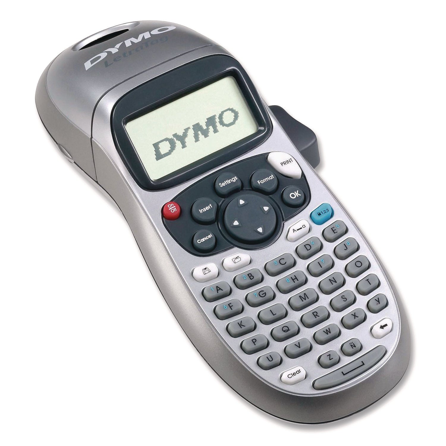 DYMO LetraTag 100H Label Maker, 2 Lines, 4.72 x 10.43 x 3.31 (1749027)