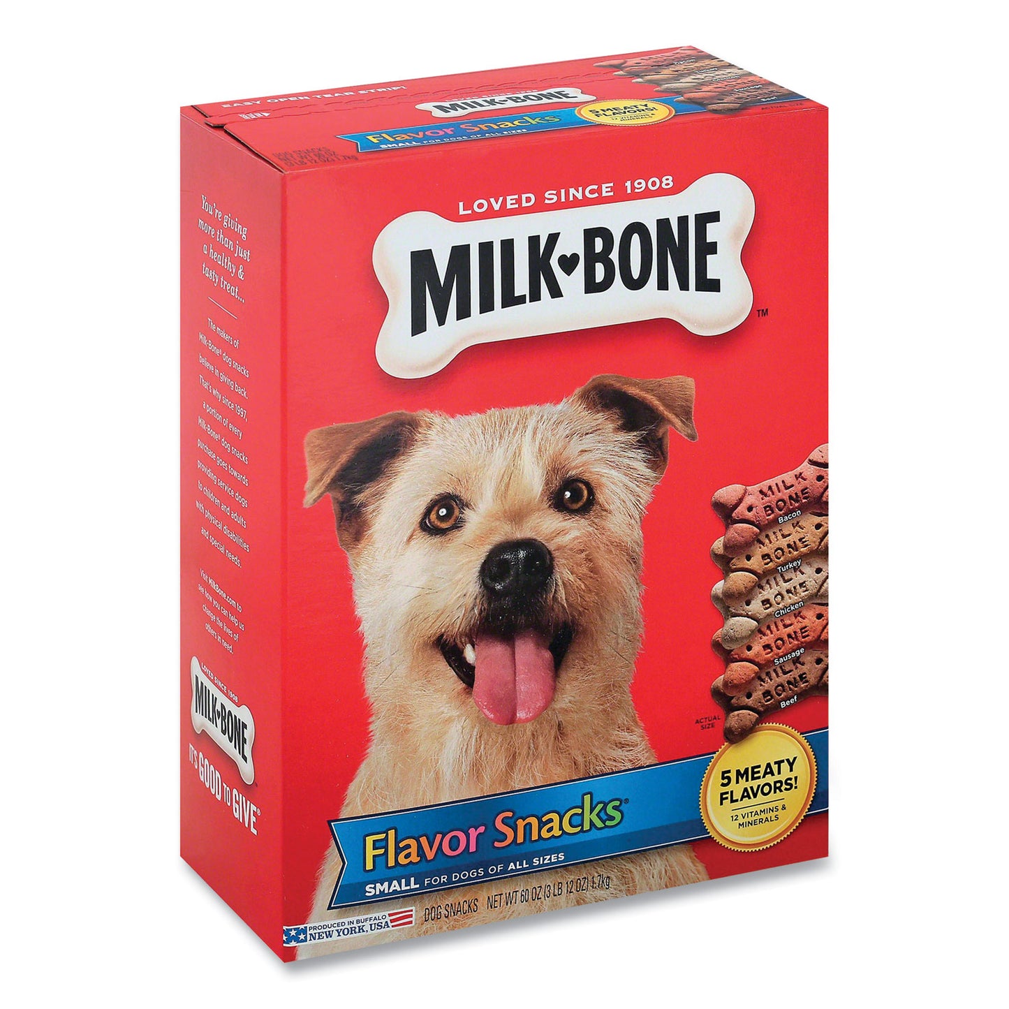 Milk-Bone Small Sized Dog Biscuits, Bacon