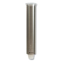 San Jamar Small Pull-Type Water Cup Dispenser, For 5 oz Cups, Stainless Steel (C4150SS)