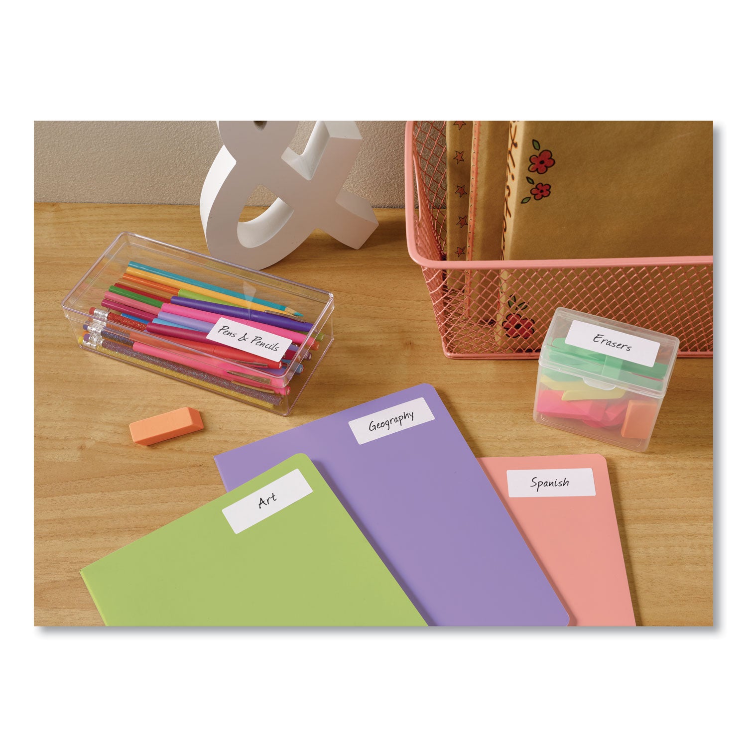 Avery Easy Peel White Address Labels w/ Sure Feed Technology, Laser Printers, 1 x 2.63, White, 30/Sheet, 500 Sheets/Box (95915)