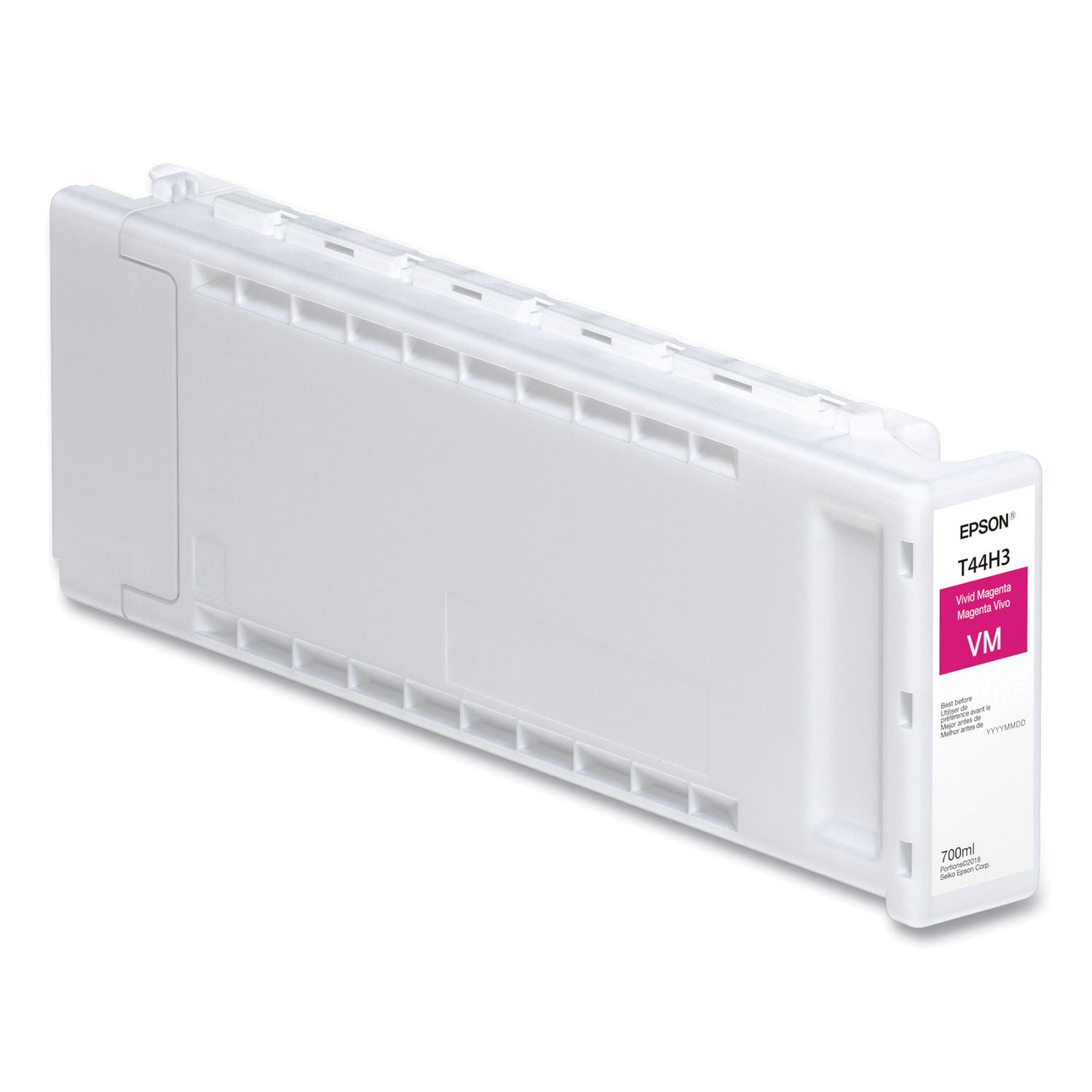 Epson T44H320 (T44H) UltraChrome Ink, 700 mL, Magenta
