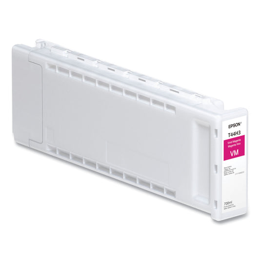 Epson T44H320 (T44H) UltraChrome Ink, 700 mL, Magenta