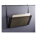 Officemate Plastic Wall-File Pocket, One Pocket, Legal/Letter Size, 16.19" x 4.13" x 7", Smoke (21441)