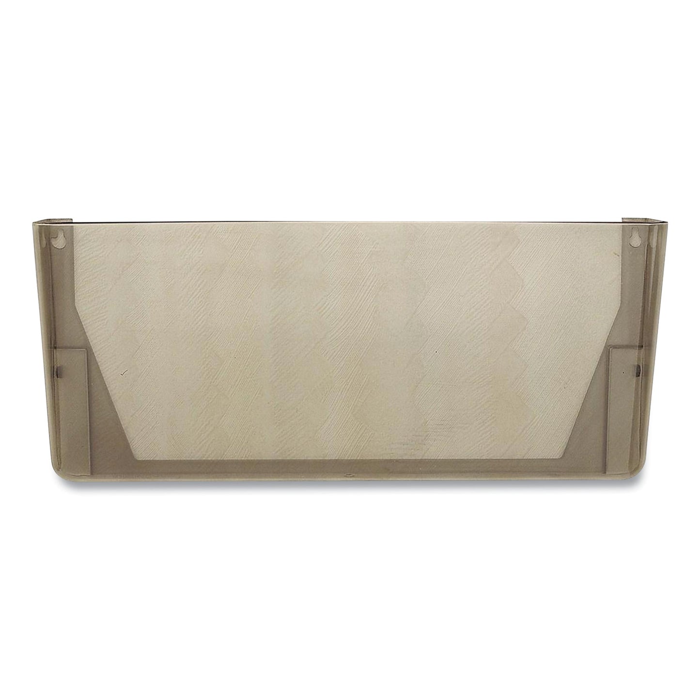 Officemate Plastic Wall-File Pocket, One Pocket, Legal/Letter Size, 16.19" x 4.13" x 7", Smoke (21441)