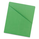 Smead File Jackets, Letter Size, Green, 25/Pack (75432)