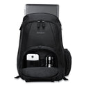 Targus Groove Laptop Backpack, Fits Devices Up to 15.4", Nylon/PVC, 15 x 7 x 18, Black (CVR600)