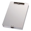 Officemate Aluminum Storage Clipboard, Holds 8.5 x 12 Sheets, Silver (83200)